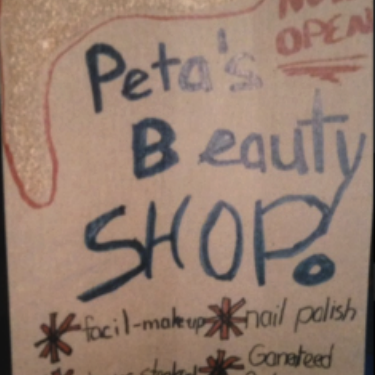 I opened my first beauty shop. 